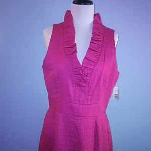 New Directions Size 14 NWT Sleeveless Pink Dress